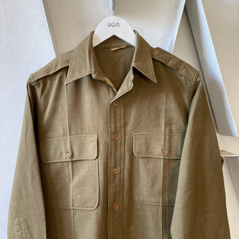 WW2 Officers Wool Shirt - Large
