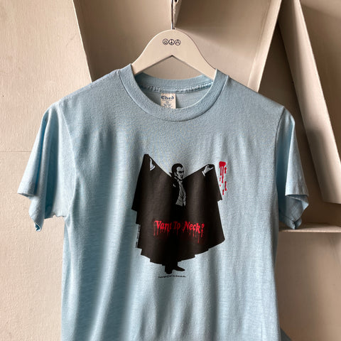 70’s Vant to Neck Dracula Tee - XS
