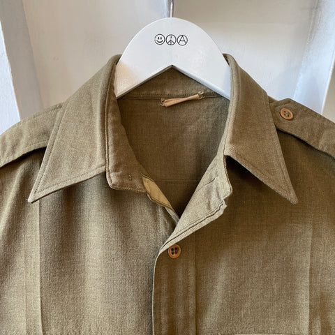 WW2 Officers Wool Shirt - Large