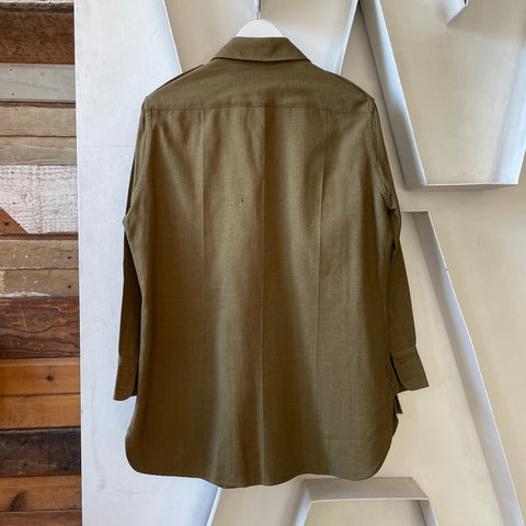 WW2 Officers Wool Shirt - Large