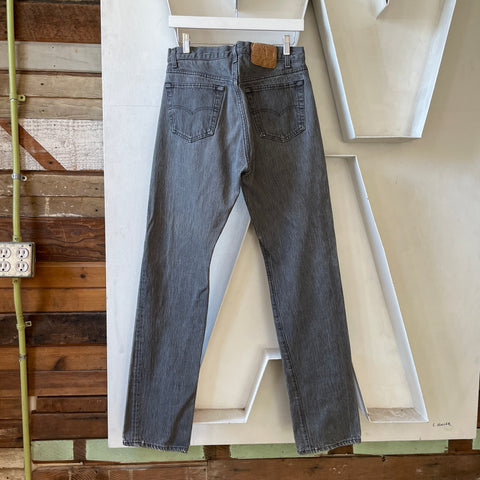 90’s Levi’s Hickory Stripe 501 - 30” x 32”