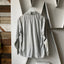 60’s Loop Collar Rayon Button-Up Shirt - Medium