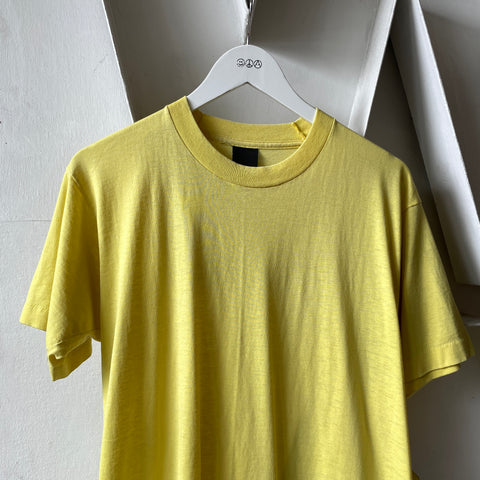 80’s Blank Yellow Tee - XL