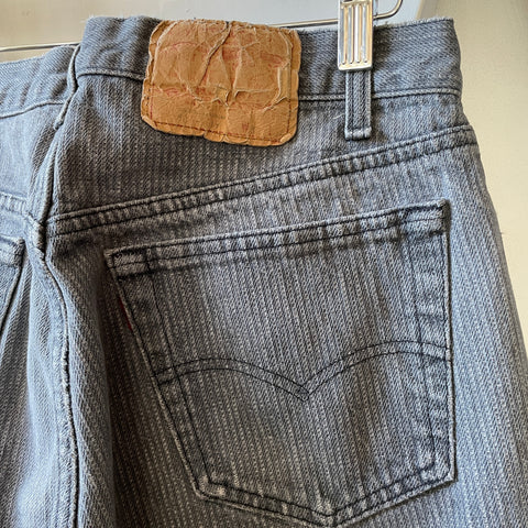 90’s Levi’s Hickory Stripe 501 - 30” x 32”