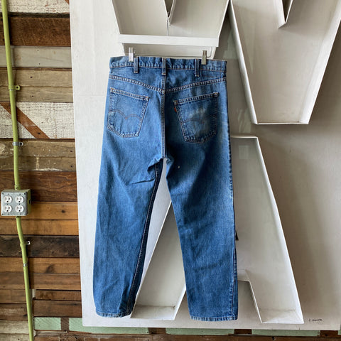80's Levis Orange Tabs - 34” x 29”