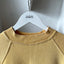 60’s Faded Lemon Short Sleeve Sweatshirt - Medium