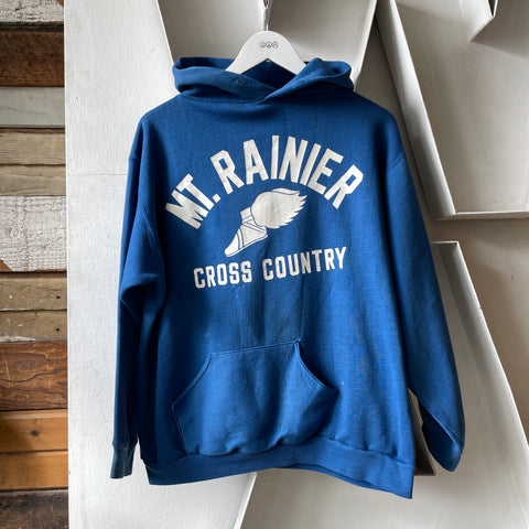 70’s Russell Mt. Rainier Cross Country Hoodie - Large