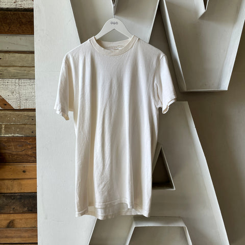 80’s Penney’s Blank White Tee - Medium