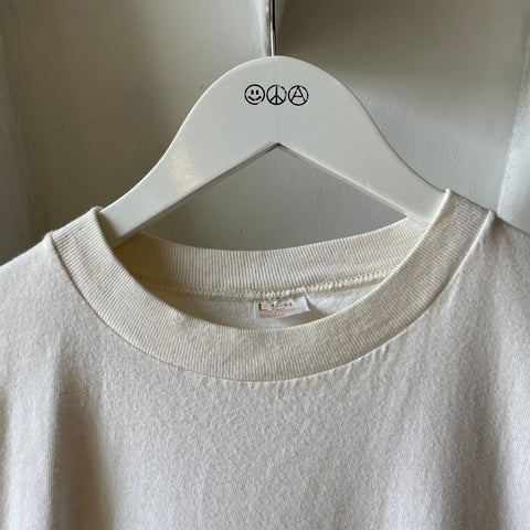 80’s Penney’s Blank White Tee - Medium