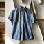 70’s Chambray Work Button-Up - Medium