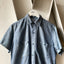 70’s Chambray Work Button-Up - Medium