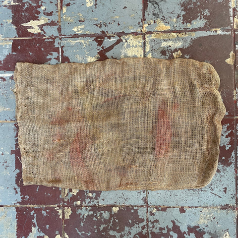 50’s Burlap Potato Sack - OS
