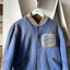 60’s Faded Blue Varsity Jacket - Large