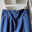 40’s Blue Striped Pleated Trousers - 36” x 28”