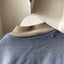 60’s Faded Blue Varsity Jacket - Large