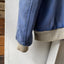 60’s Faded Blue Varsity Jacket - Large