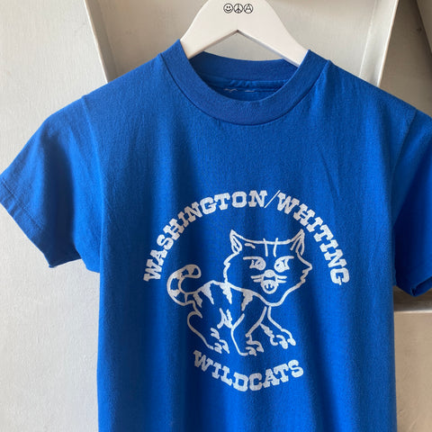 80's Blue Wildcats Tee - Small