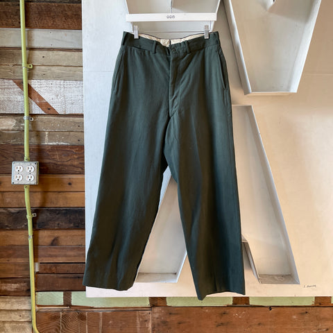 50’s Military Trousers - 30” x 28.5”
