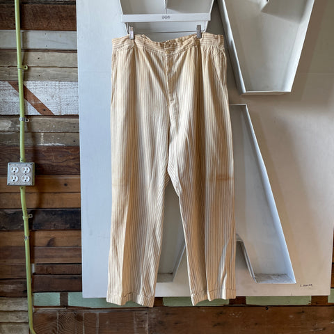30’s Striped Trousers - 37” x 30”