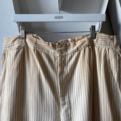 30’s Striped Trousers - 37” x 30”