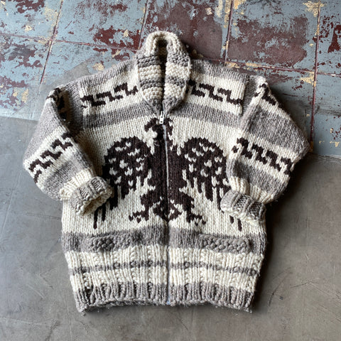 Extremely Heavy Cowichan Sweater - XL
