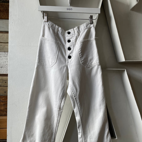 70’s Maverick Blue Bell Flares - 26” x 29.5”