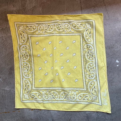 70’s Lemon Fader Bandana - OS