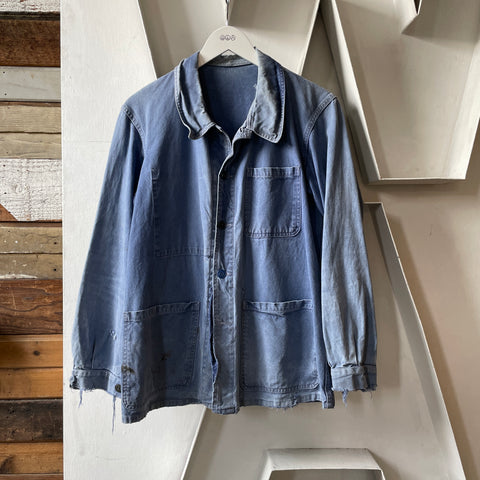 60’s Repaired French Chore Coat - Medium