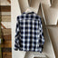60’s Penney's Rayon Blend Flannel Shirt - Medium