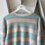 70's Striped Fleece Crewneck - Small