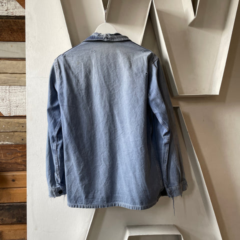 60’s Repaired French Chore Coat - Medium