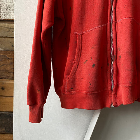 60’s Banks Zip-Up Sweatshirt - Large