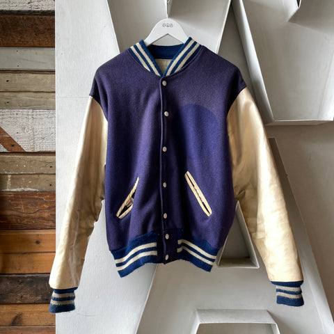70’s Speedline Varsity Jacket - Large