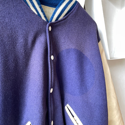 70’s Speedline Varsity Jacket - Large