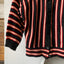 60’s Dolman Sleeve Striped Cardigan - Small