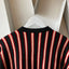 60’s Dolman Sleeve Striped Cardigan - Small