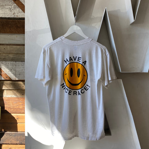 80's Have A Nice Race! Tee - Large