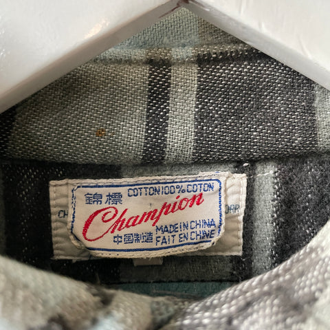 60’s Heavy Cotton Flannel Shirt - Large