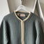 60’s Wool Zip Sweater - Medium