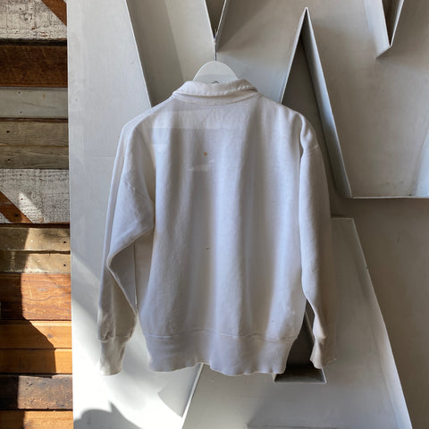60's Quarter Zip Sweatshirt - Large