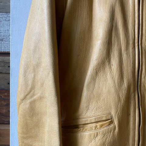 60's Leather Jacket - Large
