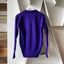 50’s Lasley Knitting Co Purple Varsity Sweater - Medium