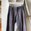 70’s Thrashed Pleated Cords - 27” x 30.5”