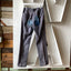 70’s Thrashed Pleated Cords - 27” x 30.5”