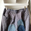 70’s Thrashed Pleated Cords - 27” x 30.5”