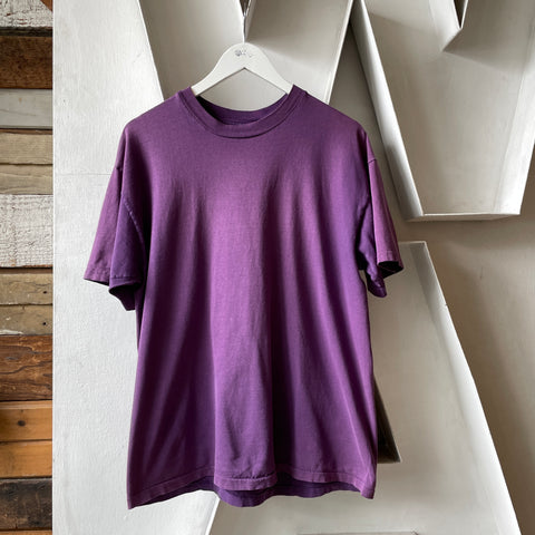 90’s Purple Faded Tee - Large