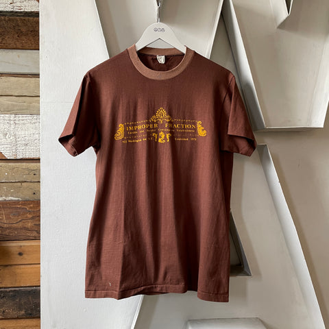 80’s Improper Fraction Bar Tee - Large