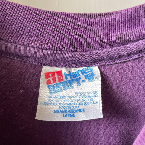 90’s Purple Faded Tee - Large