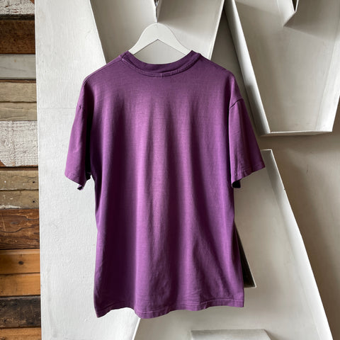 90’s Purple Faded Tee - Large