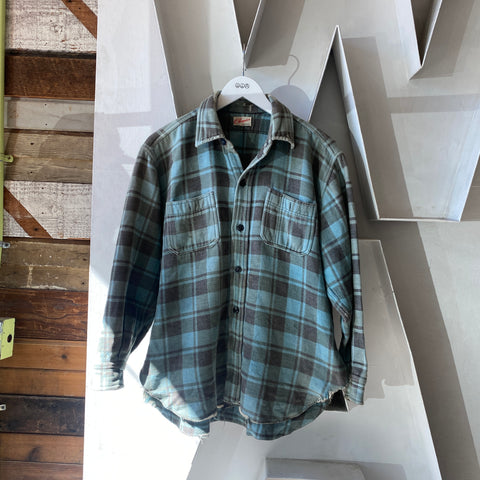 60's Champion Cotton Flannel - Large